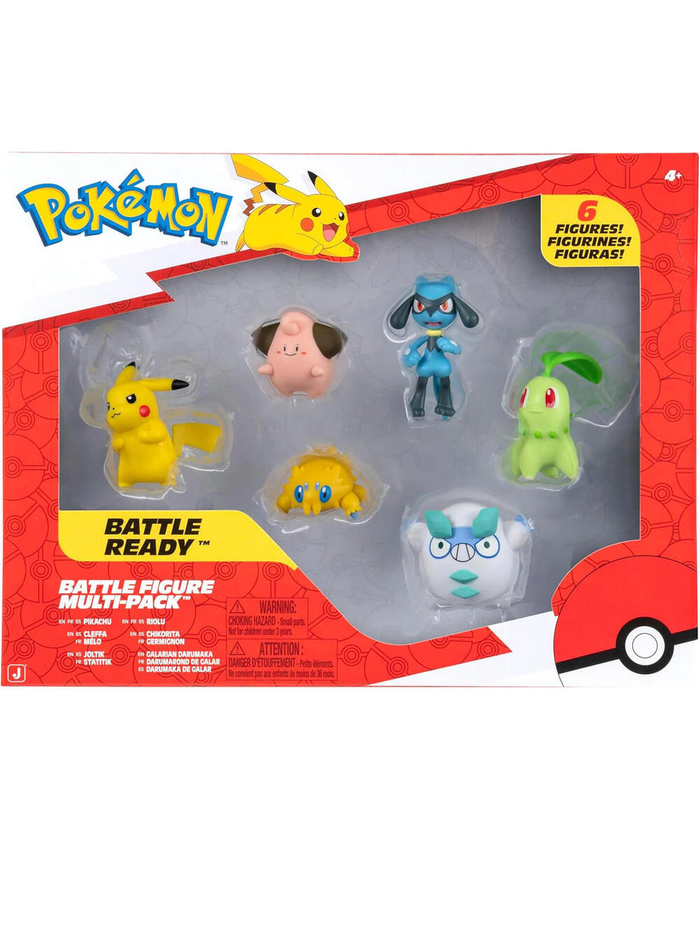 Pokemon Battle Figure Multi-Pack 6 Battle Ready Figures Scaled For Battle New